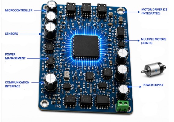 Integrated Motor Driver ICs for System Integration